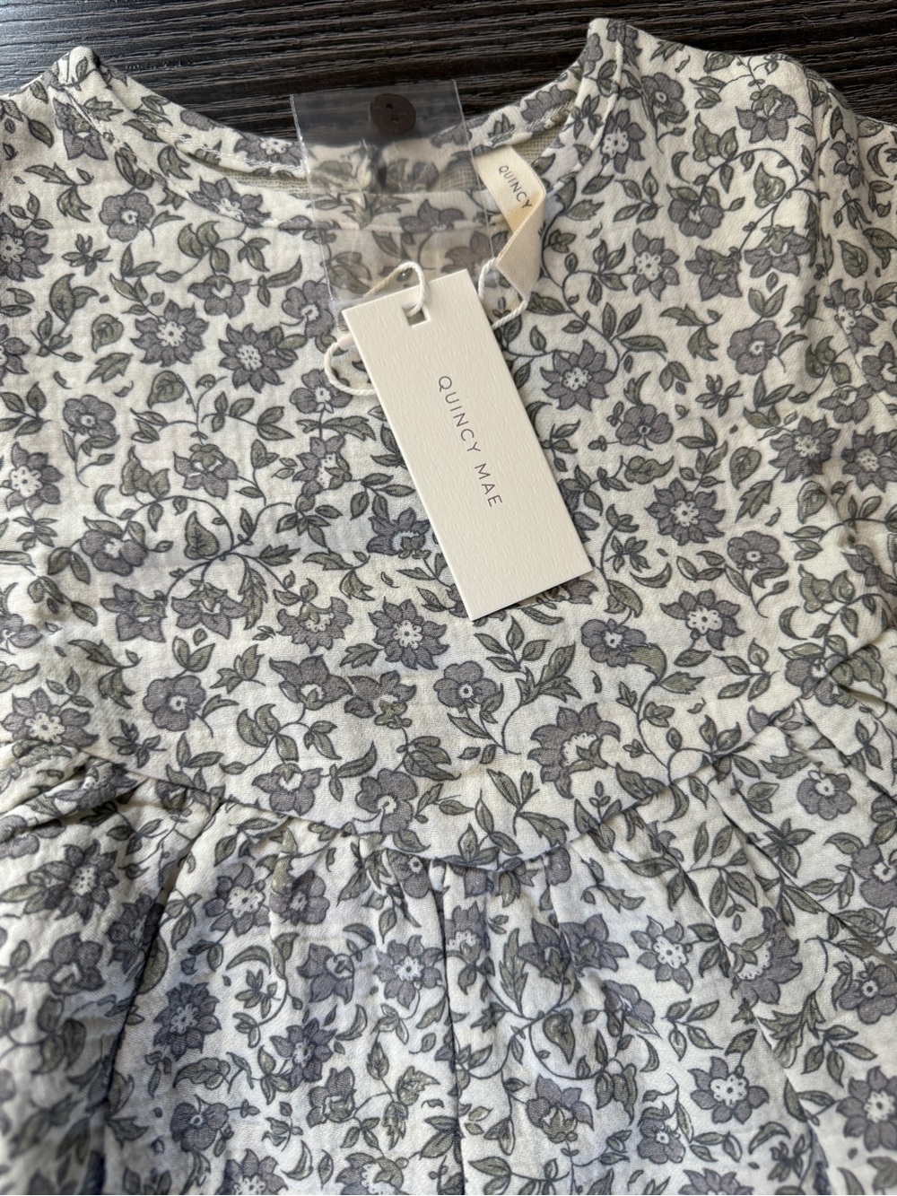 NWTS Quincy Mae Brielle Dress, French Garden, size 12-18 months - Picture 8 of 8